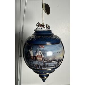 Terry Redlin Ornament 1999 Holiday Memories Bradford Christmas Heirloom Vintage